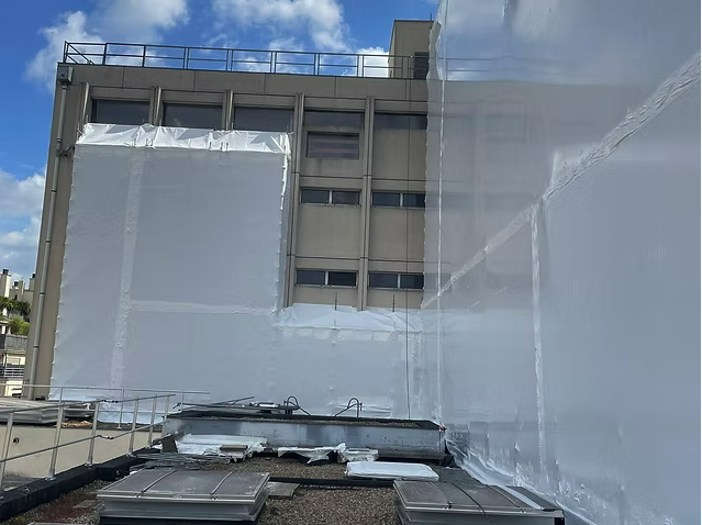 Montage échafaudage parapluie Île-de-France