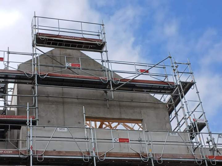 Démontage plateforme d'échafaudage Île-de-France
