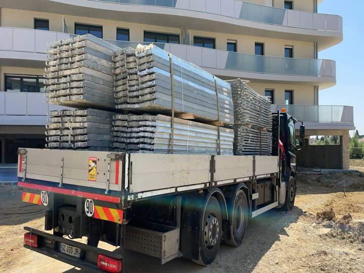 Fourniture de structures d'échafaudage sur tous vos chantiers