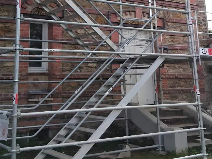 Echafaudage fixe Île-de-France