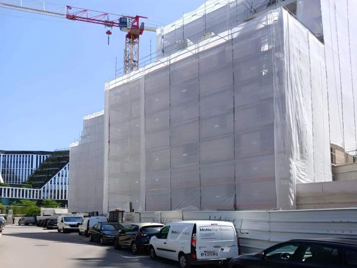 Pose filet de protection Île-de-France