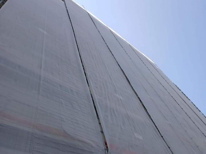 Pose de filet et de structure d'échafaudage Île-de-France