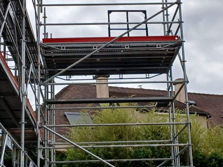 Plateforme d'échafaudage Île-de-France